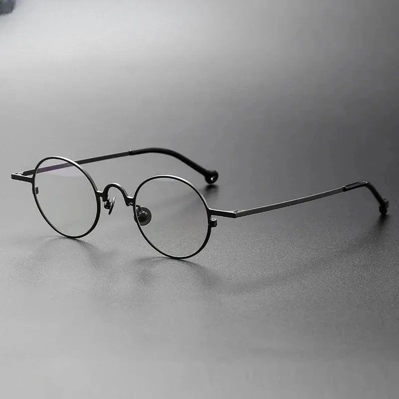 Unisex Round Full Rim Prescription Glasses 369080 — view 5 | Rx Spectacle
