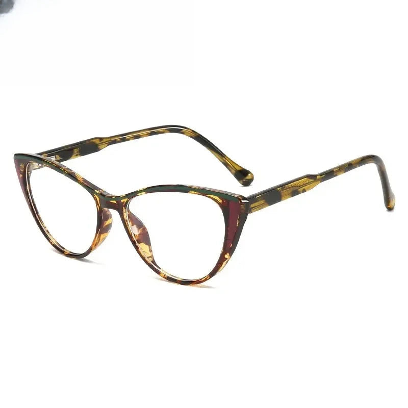 Women's Cat Eye Full Rim TR90 Prescription Glasses 95125 — view 7 | Rx Spectacle