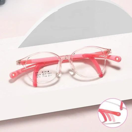 Unisex Round Full Rim Titanium Prescription Glasses 5028 — view 1 | Rx Spectacle