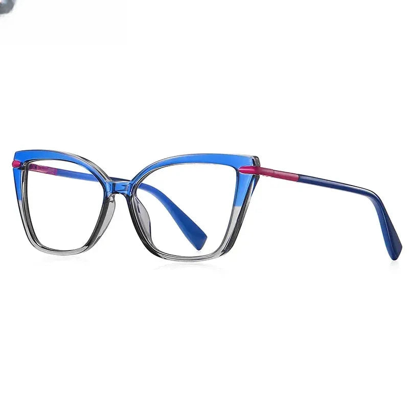 Women's Square Full Rim TR90 Reading Glasses 2112 — view 12 | Rx Spectacle