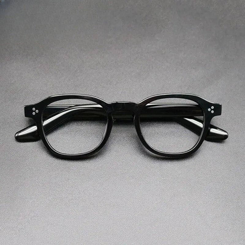 Unisex Square Full Rim Acetate Prescription Glasses Gxyj684 — view 8 | Rx Spectacle