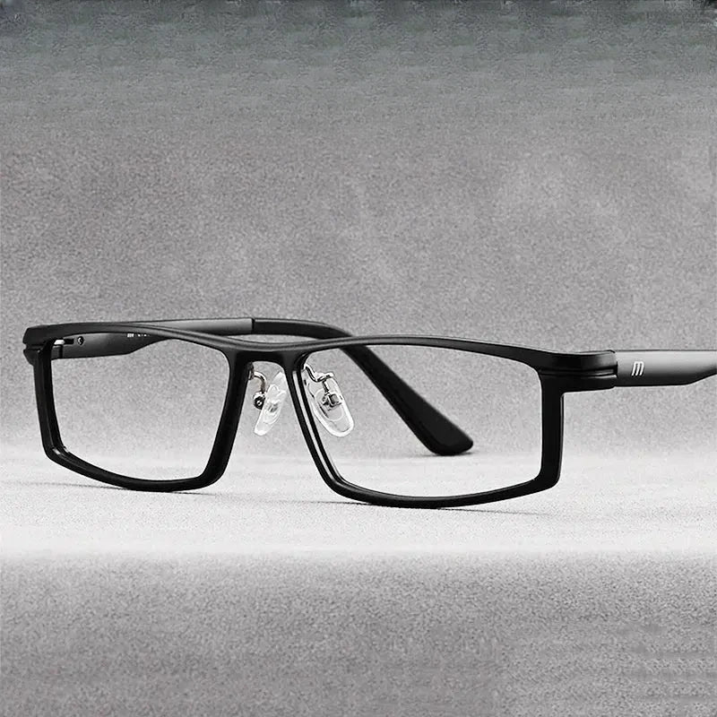 Men's Browline Full Rim Titanium Prescription Glasses 262701 — view 1 | Rx Spectacle