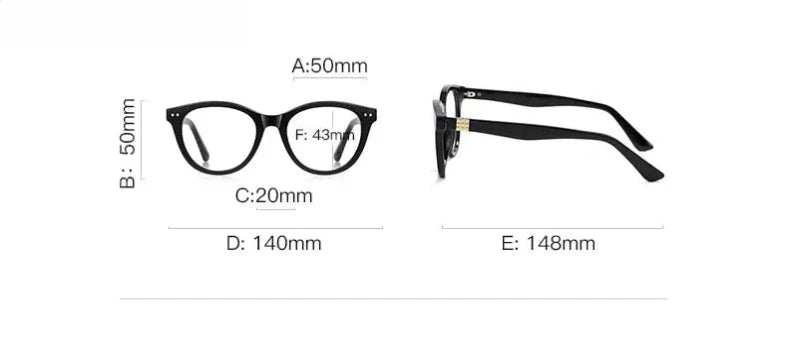 Unisex Round Full Rim Titanium Reading Glasses 622231 — view 2 | Rx Spectacle