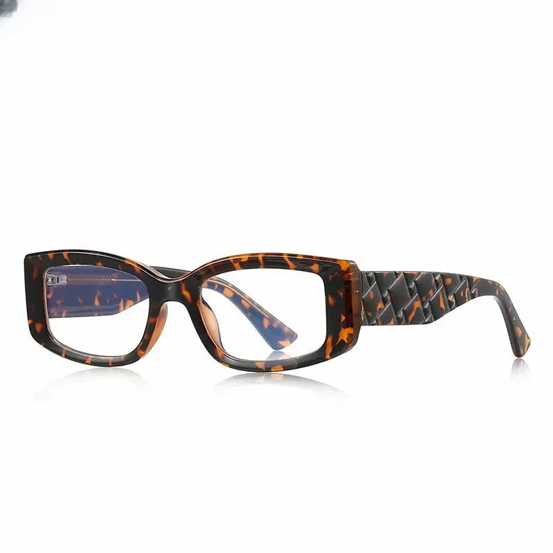 Women's Square Full Rim TR90 Prescription Glasses 882256 — view 8 | Rx Spectacle