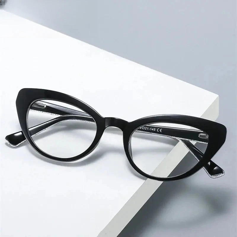Women's Cat Eye Full Rim Acetate Prescription Glasses 882012 — view 1 | Rx Spectacle