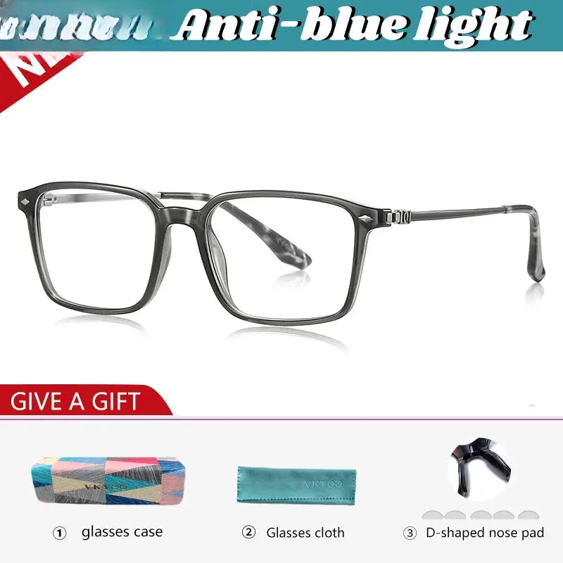 Women's Square Full Rim TR90 Reading Glasses 77238 — view 6 | Rx Spectacle