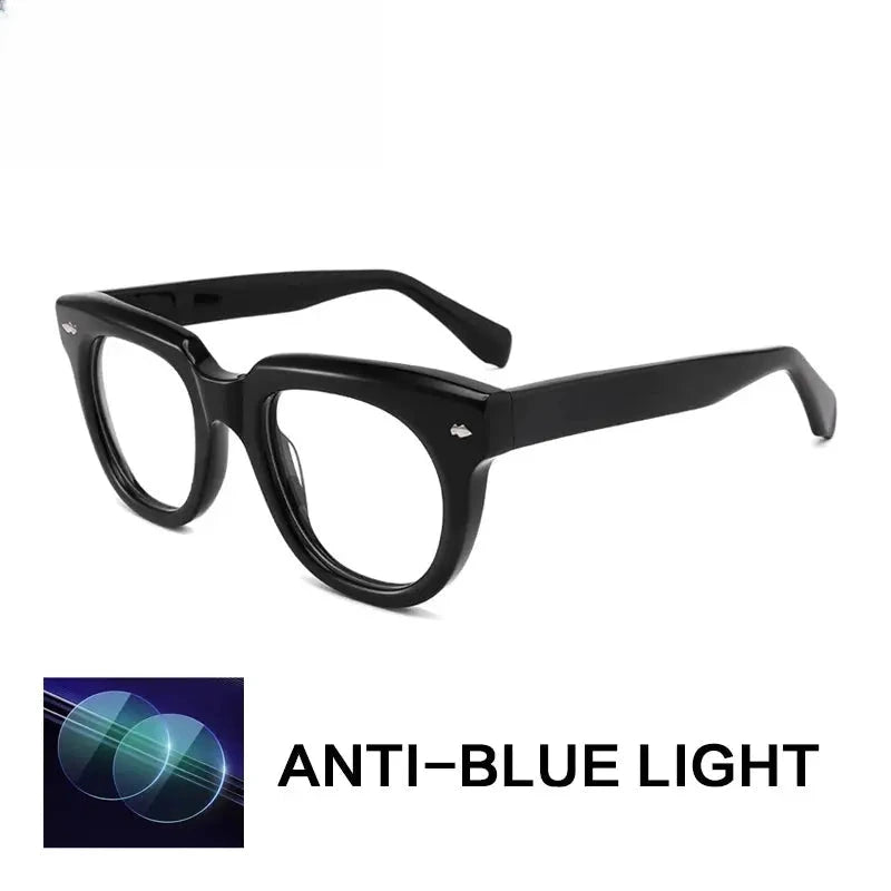 Unisex Square Full Rim Acetate Reading Glasses 882224 — view 6 | Rx Spectacle