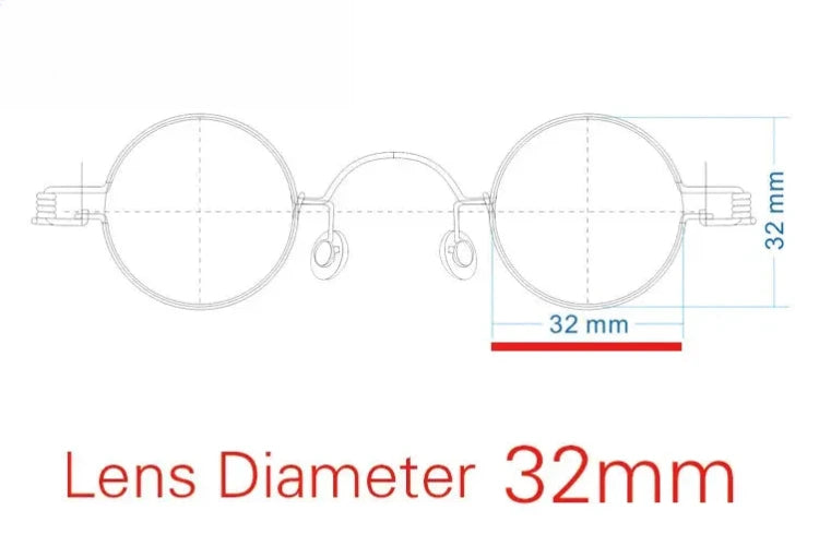 Unisex Round Full Rim Stainless Steel Screwless Reading Glasses 15024 — view 7 | Rx Spectacle