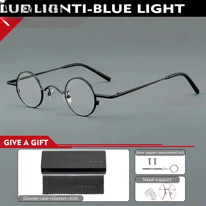 Women's Round Full Rim TR90 Reading Glasses 636801 — view 6 | Rx Spectacle