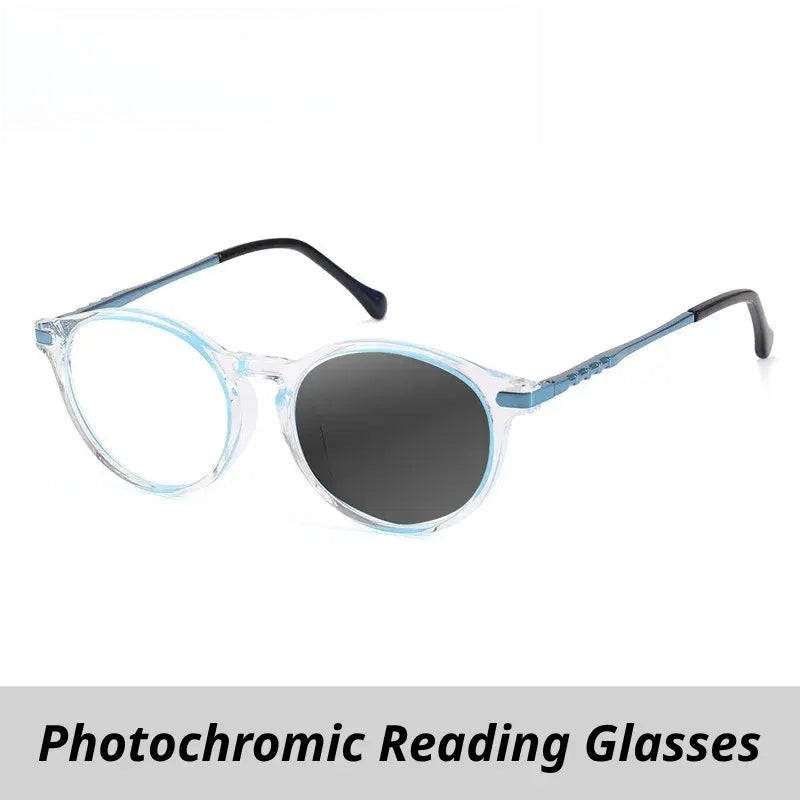 Unisex Round Full Rim TR90 Reading Glasses 692127 — view 1 | Rx Spectacle