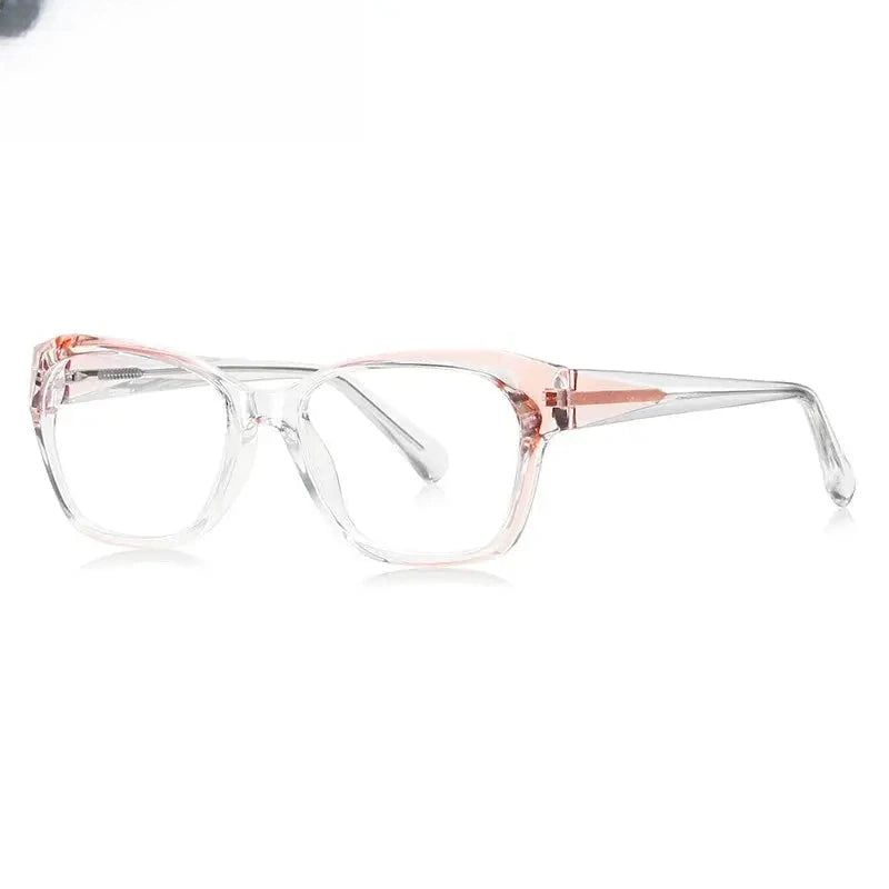 Women's Cat Eye Full Rim Titanium Prescription Glasses 474006 — view 7 | Rx Spectacle