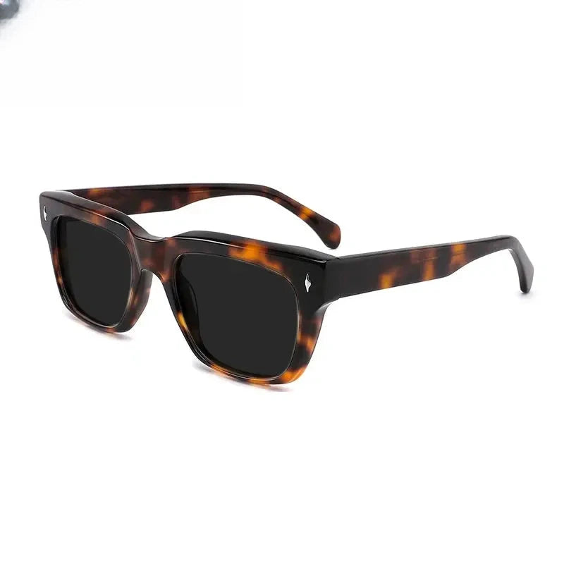 Unisex Square Full Rim Acetate Prescription Glasses Mo15 — view 20 | Rx Spectacle