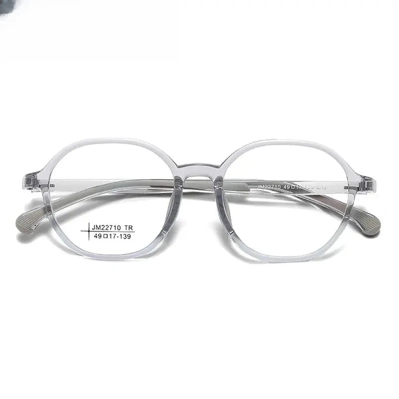 Women's Oval Full Rim TR90 Prescription Glasses 322710 — view 6 | Rx Spectacle
