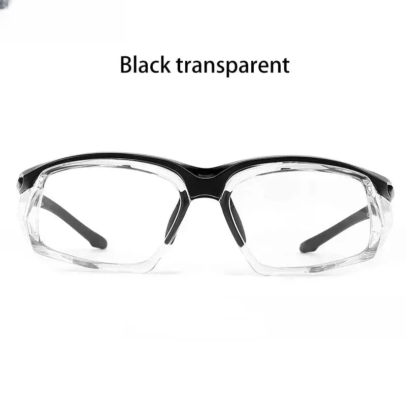 Unisex Square Full Rim TR90 Sports Glasses — view 14 | Rx Spectacle