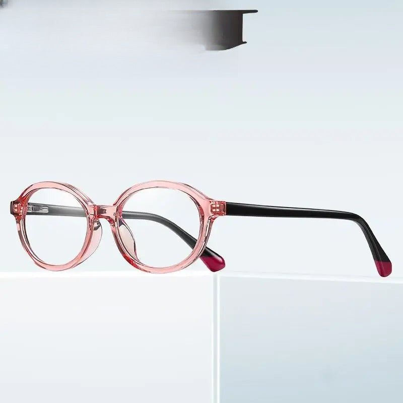 Unisex Round Full Rim TR90 Prescription Glasses 20205 — view 1 | Rx Spectacle