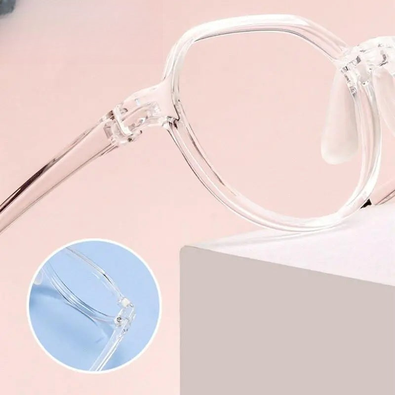 Unisex Round Full Rim Titanium Prescription Glasses 2602 — view 8 | Rx Spectacle