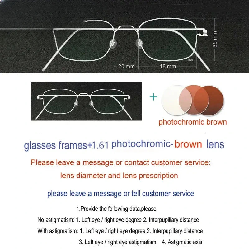 Unisex Oval Full Rim Stainless Steel Screwless Prescription Glasses 61425 — view 14 | Rx Spectacle