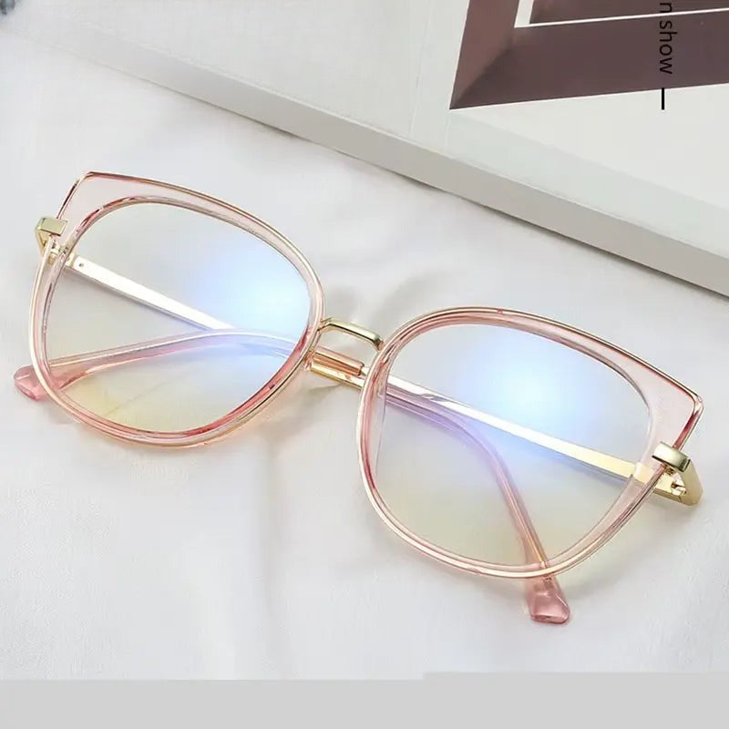 Women's Cat Eye Full Rim TR90 Prescription Glasses 191508 — view 1 | Rx Spectacle