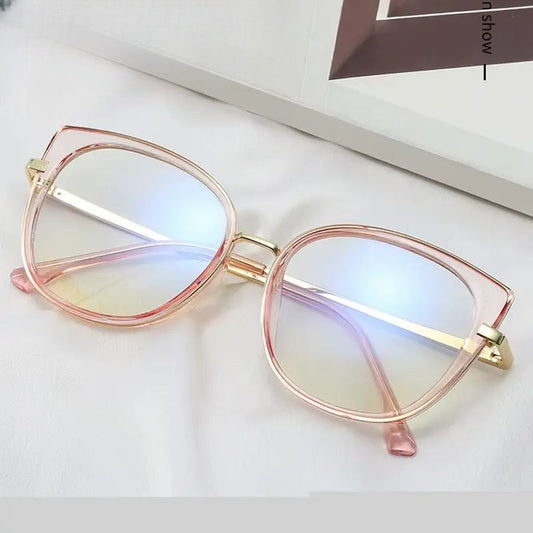 Women's Cat Eye Full Rim TR90 Prescription Glasses 191508 — view 1 | Rx Spectacle