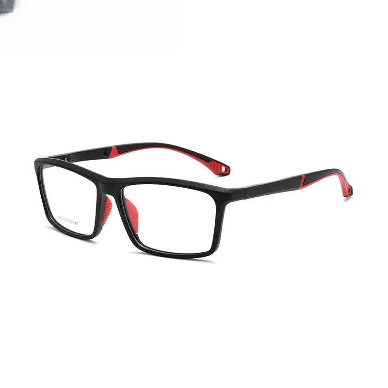 Men's Square Full Rim TR90 Sports Glasses 1220 — view 6 | Rx Spectacle
