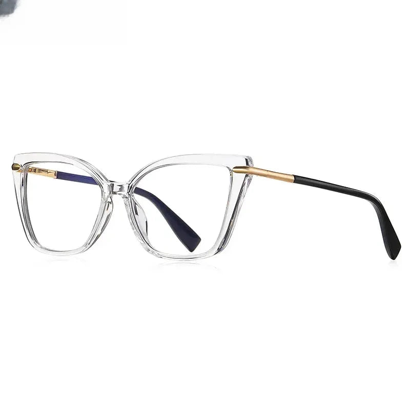 Women's Square Full Rim TR90 Reading Glasses 2112 — view 8 | Rx Spectacle