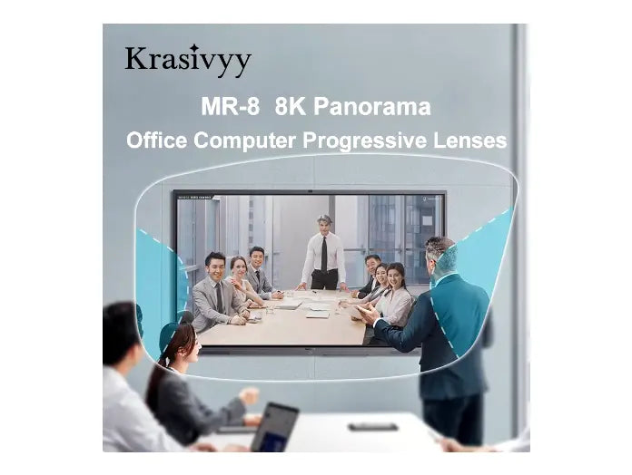 1.61 Index MR-8 Office Wide Progressive Lenses — view 1 | Rx Spectacle