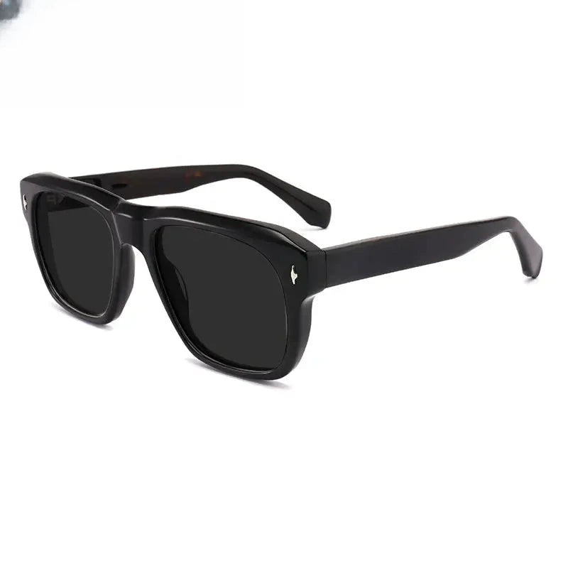 Unisex Square Full Rim Acetate Prescription Glasses Mo16 — view 21 | Rx Spectacle