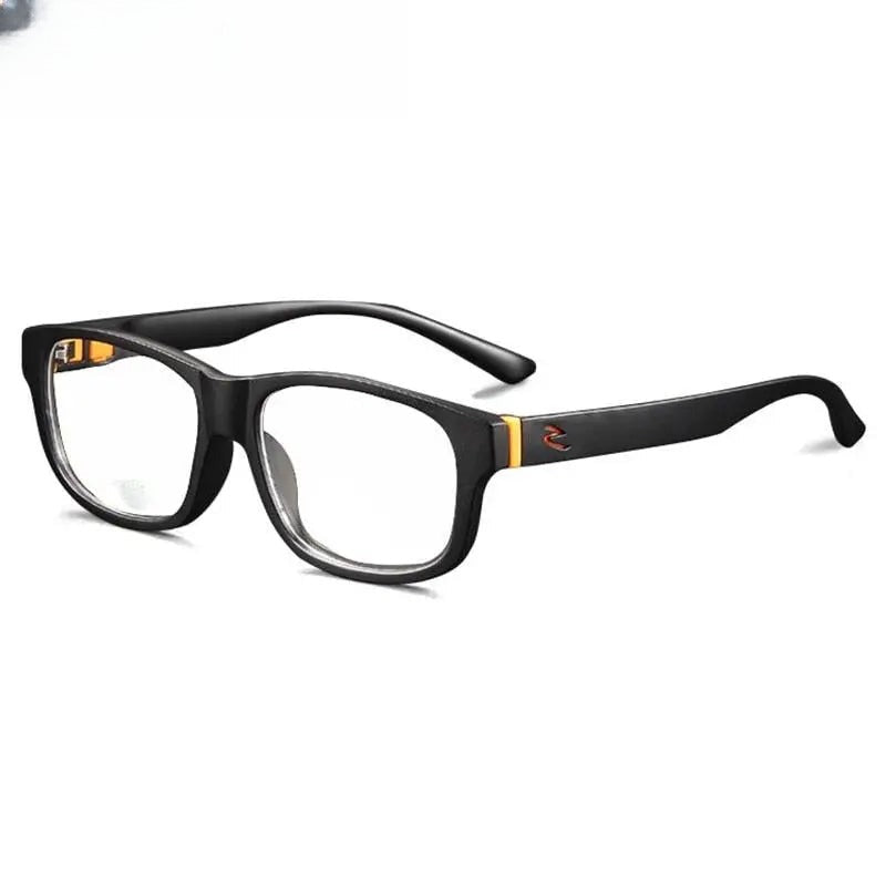 Unisex Square Full Rim Titanium Sports Glasses 0048 — view 6 | Rx Spectacle