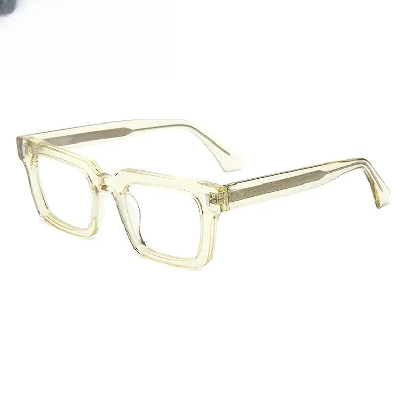 Unisex Browline Full Rim Acetate Prescription Glasses 235046 — view 7 | Rx Spectacle