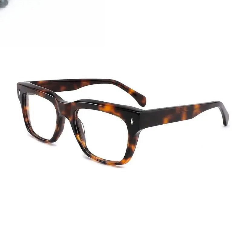 Unisex Square Full Rim Acetate Prescription Glasses Gxyj918 — view 5 | Rx Spectacle