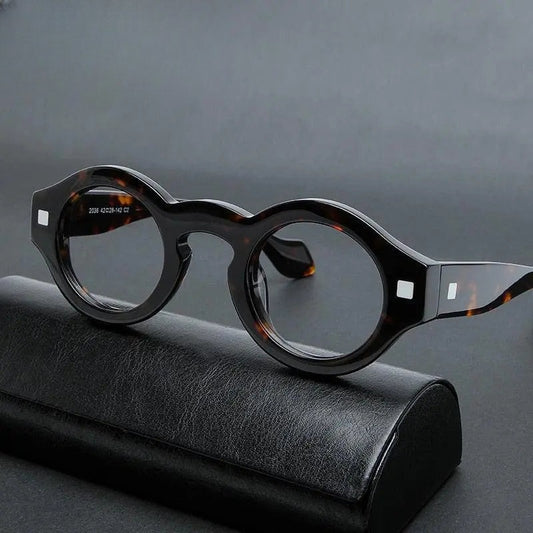 Unisex Irregular Full Rim Acetate Prescription Glasses Gxyj1007 — view 1 | Rx Spectacle