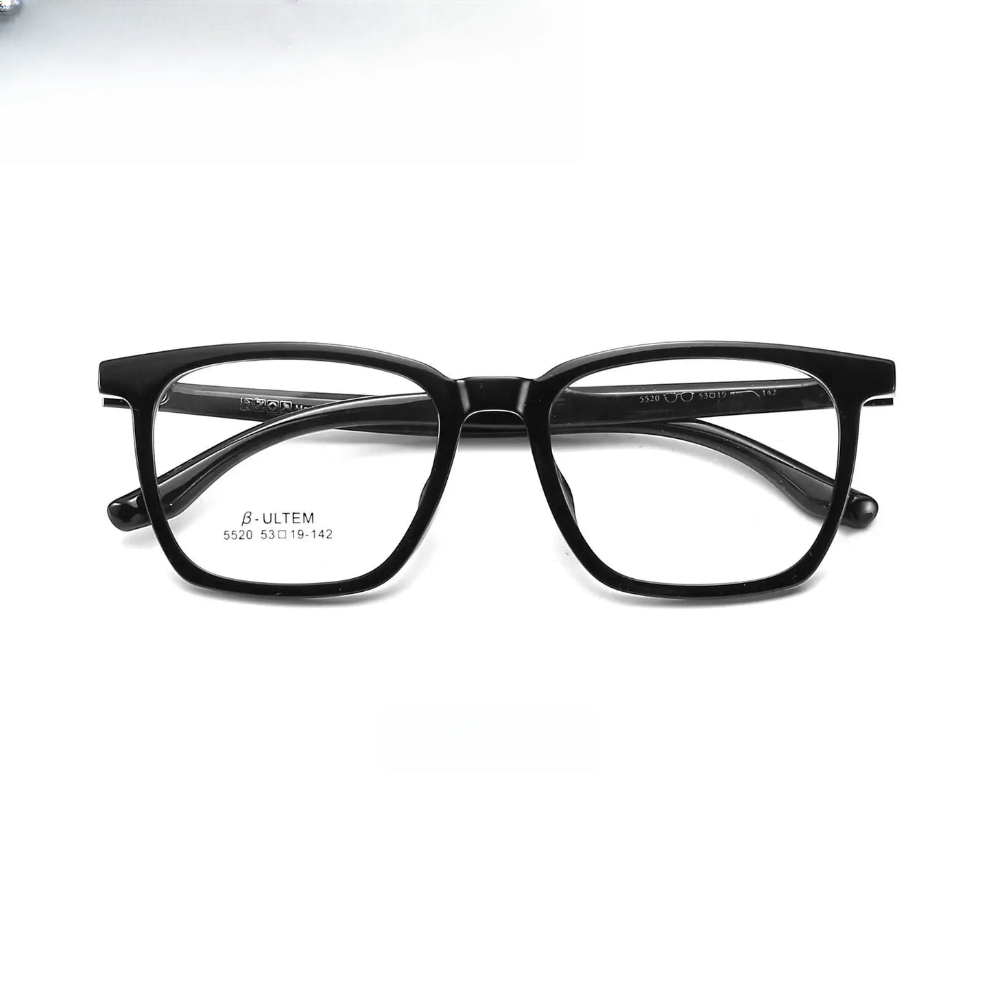Unisex Square Full Rim Plastic Prescription Glasses 5520 — view 1 | Rx Spectacle