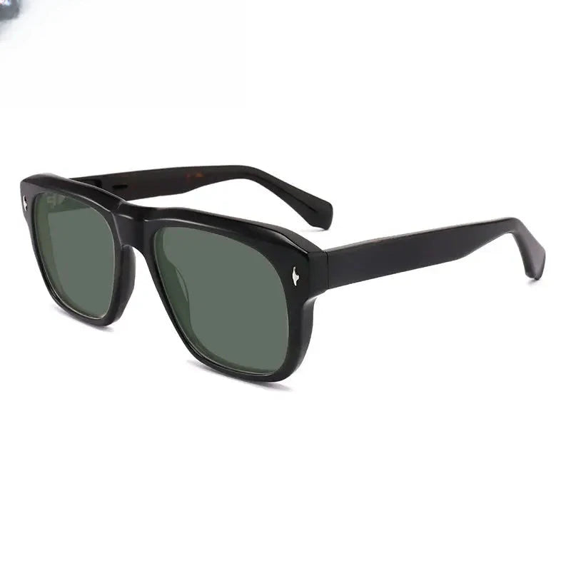 Unisex Square Full Rim Acetate Prescription Glasses Mo16 — view 22 | Rx Spectacle