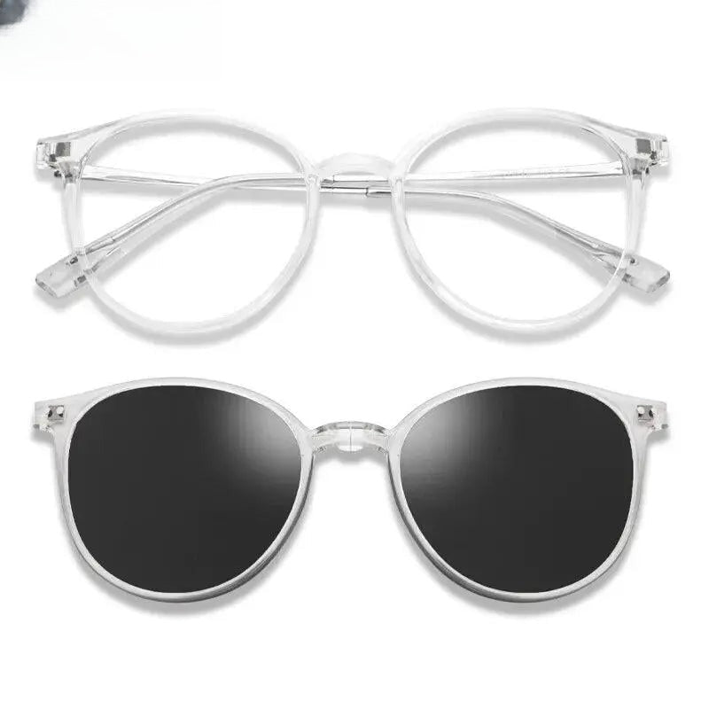 Women's Round Full Rim Titanium Reading Glasses 2240 — view 9 | Rx Spectacle