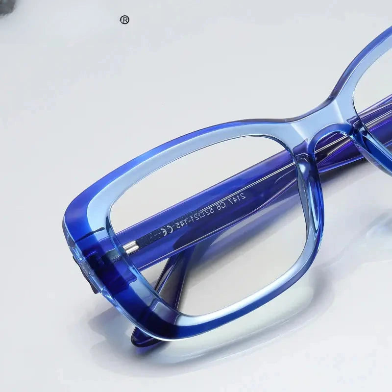 Women's Square Full Rim TR90 Reading Glasses 2147 — view 2 | Rx Spectacle