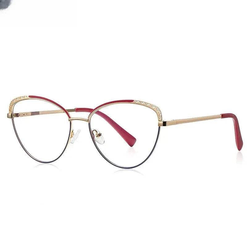 Unisex Butterfly Full Rim TR90 Reading Glasses 3111 — view 9 | Rx Spectacle