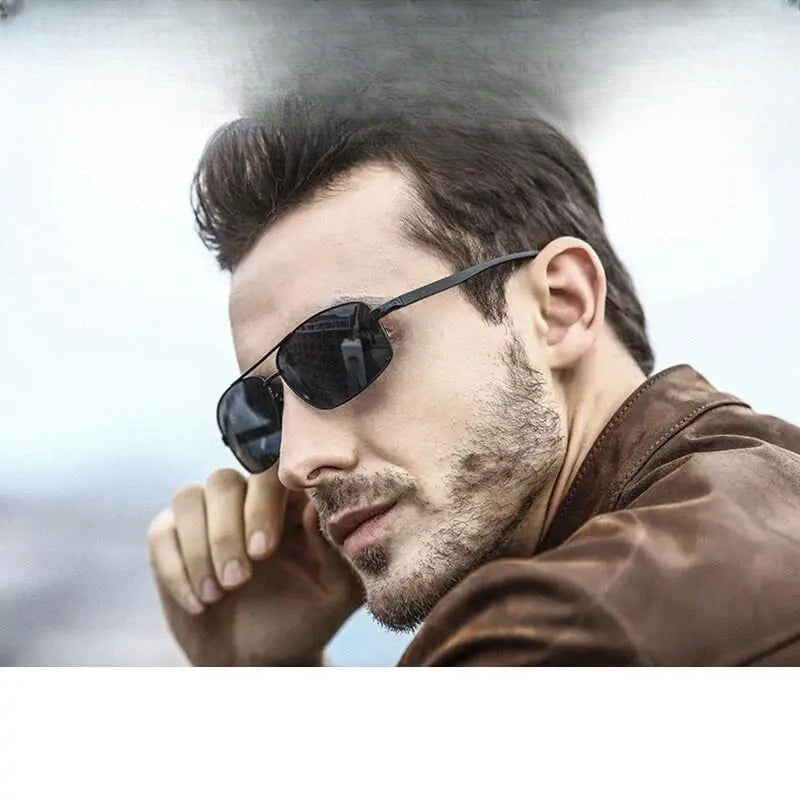 Men's Rectangular Full Rim Alloy Prescription Glasses 2458 — view 1 | Rx Spectacle