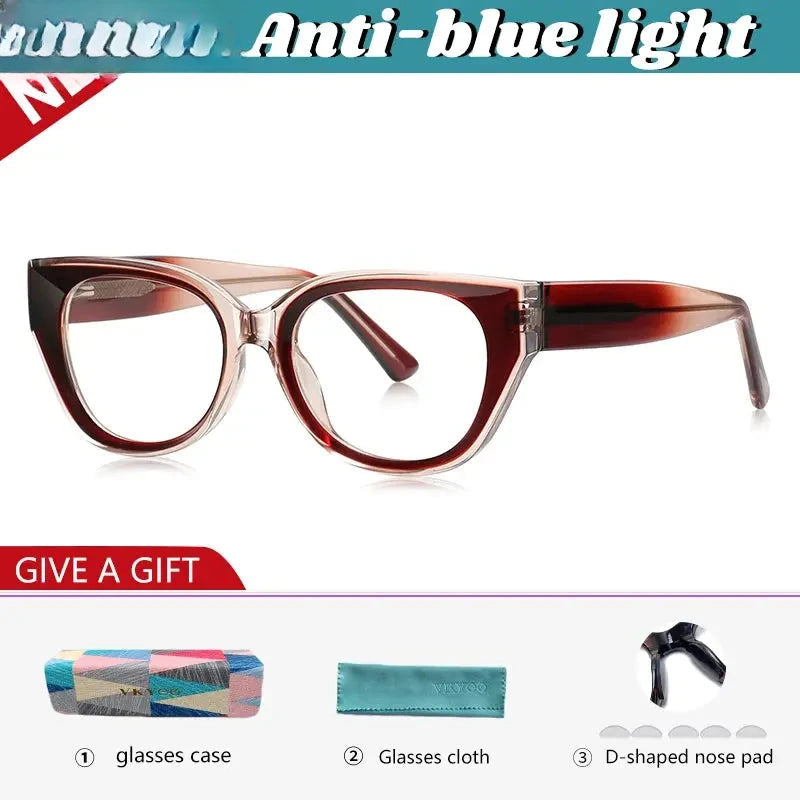 Unisex Oval Full Rim Titanium Reading Glasses 97020 — view 3 | Rx Spectacle