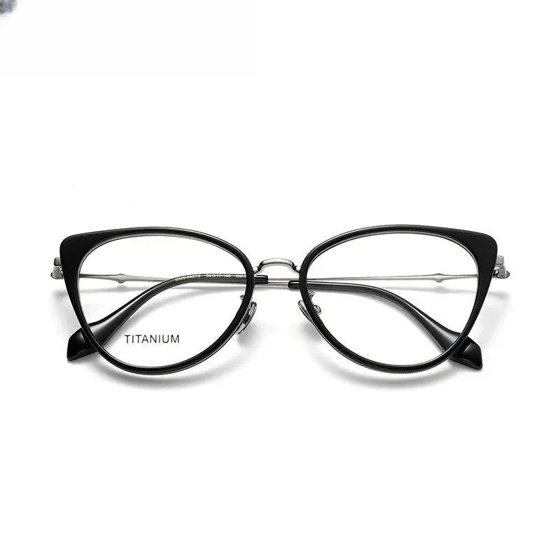 Women's Cat Eye Full Rim Acetate Prescription Glasses 66024 — view 7 | Rx Spectacle