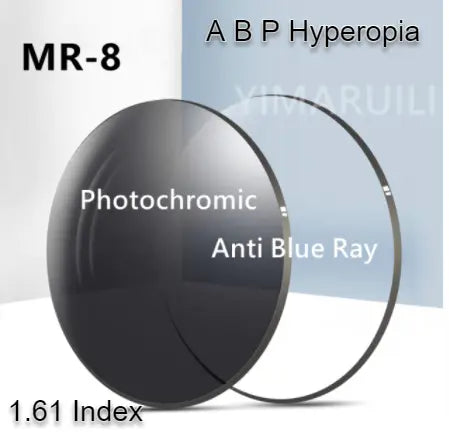 MR-8 Single Vision 1.61 Index Clear Lenses — view 7 | Rx Spectacle