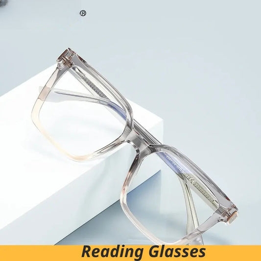 Women's Square Full Rim TR90 Reading Glasses 632281 — view 1 | Rx Spectacle