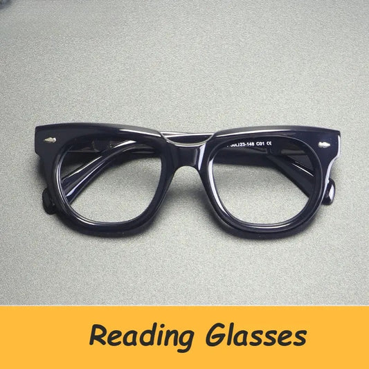 Unisex Square Full Rim Acetate Reading Glasses 882224 — view 1 | Rx Spectacle