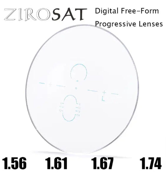 Free Form Multifocal Progressive Clear Lenses — view 1 | Rx Spectacle