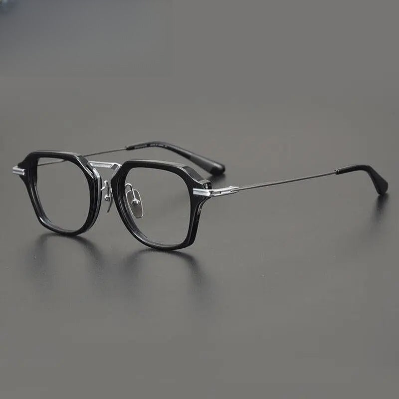 Unisex Round Full Rim Titanium Prescription Glasses Gxyj894 — view 1 | Rx Spectacle