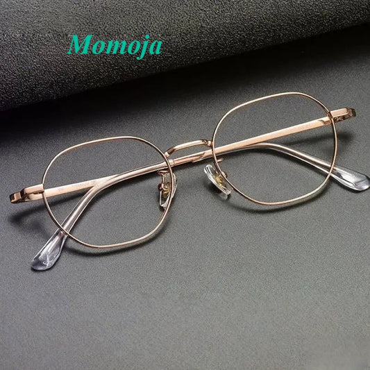 Women's Polygon Full Rim Titanium Prescription Glasses 124208 — view 1 | Rx Spectacle