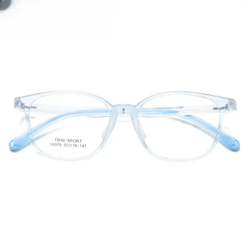Women's Square Full Rim TR90 Prescription Glasses 318079 — view 4 | Rx Spectacle