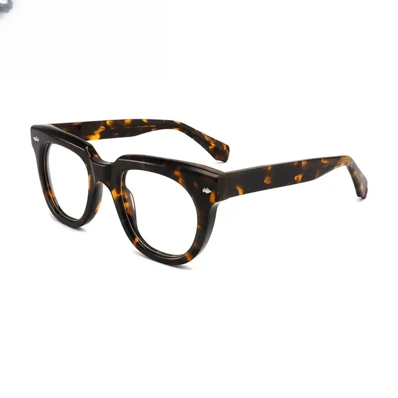 Unisex Square Full Rim Acetate Prescription Glasses Gxyj1470 — view 6 | Rx Spectacle
