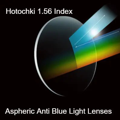 1.56 Index Single Vision Anti Blue Light Clear Lenses — view 1 | Rx Spectacle