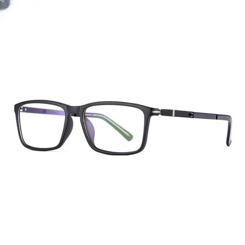 Men's Square Full Rim TR90 Prescription Glasses 9164 — view 2 | Rx Spectacle