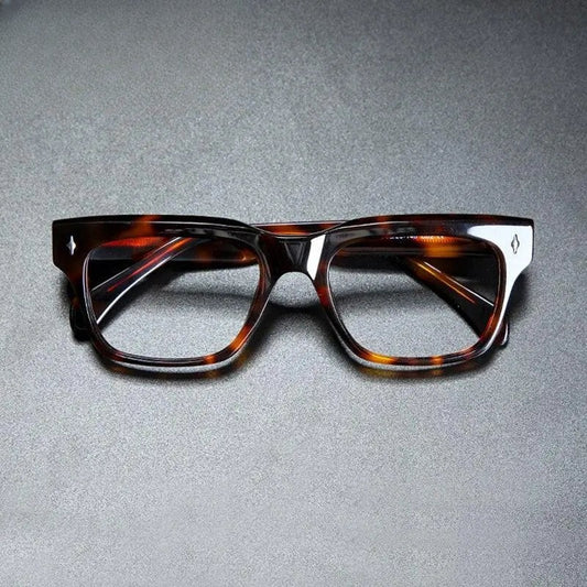 Unisex Square Full Rim Acetate Prescription Glasses Gxyj918 — view 1 | Rx Spectacle